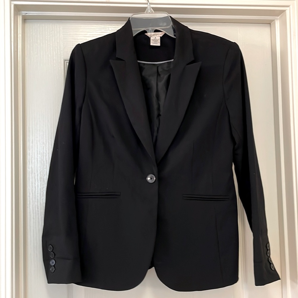 Liz Claiborne Black Blazer - Picture 1 of 5